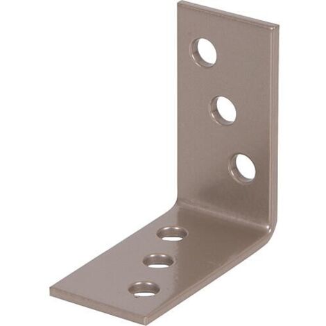 Raccord coudé DURAVIS® 40 x 40 x 20 mm, matériau : Acier, galvanisé sendzimir, surface : beige nacré RAL 1035 (1/3)