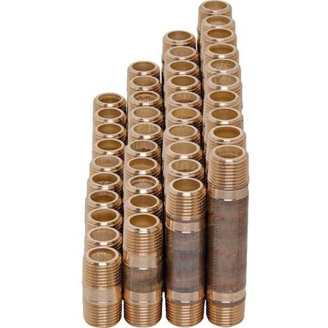 Raccord à Gros Filet Rond Haute Pression PN 40 Bronze Mâle DN 20 X 1 26 X 34 Femelle