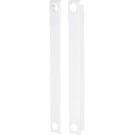 Set de caches latéraux gauche et droite pour radiateur DeLonghi PLATELLA/LINEAR type 11, hauteur 400