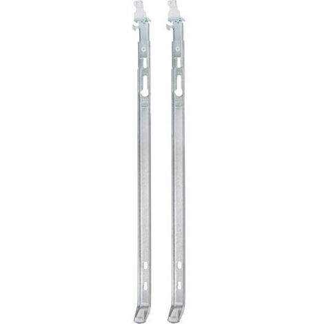 Delonghi – Kit consoles murales pour radiateurs linéaires et profilés Type 21/22/33 – Hauteur installation 300mm – Pièces métalliques galvanisées
