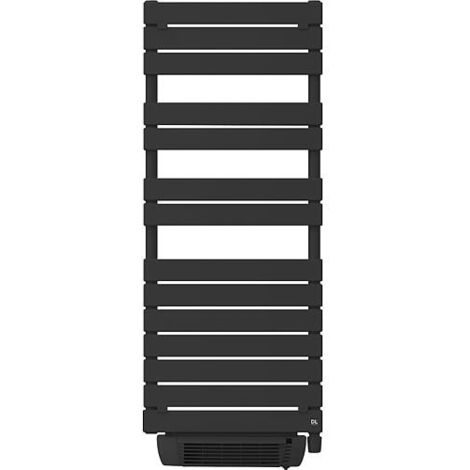 Radiateurs sèche-serviettes électriques avec Ventilateur, COBALTO E-Flow 700W, anthracite (1/3)