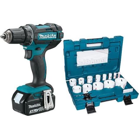 Makita DDF482RFJ - Perceuse Visseuse 18V LXT + 2 Batteries 3,0 Ah - Coffret MAKPAC