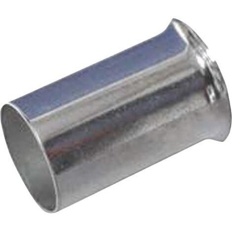Embout de cable non-isolé 0,75qmm x 10mm longueur UE 100 pieces