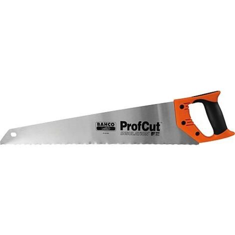 Bahco – Scie à matériel isolant 550mm – Lame unilatérale 22 dents – Pour plastique – Usage professionnel