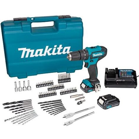 Perceuse-visseuse a percussion Bosch Professional GSB 12V-15 + 25 accessoires + 2 batteries 2,0Ah | Leroy Merlin