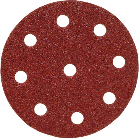 Abrasif disque auto-agrippant 125mm- 150mm - Diametre : 125 mm - Grain : 60 - Trous : 8 - GLS5 - KLINGSPOR (1/3)