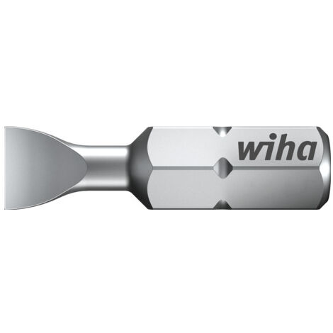 Wiha Embout Standard 25 mm Fente 1/4" C6,3 8.0 mm (01627) (1/2)
