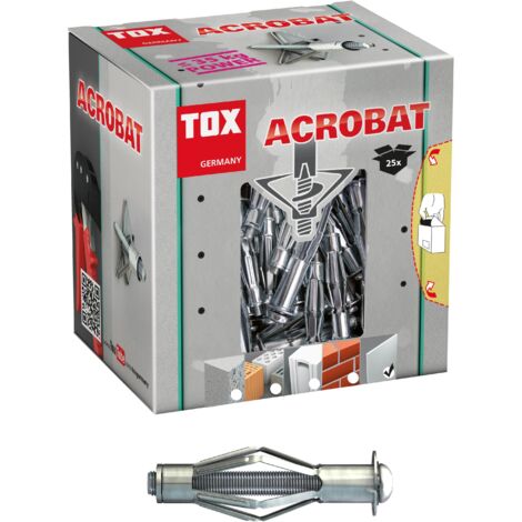 Cheville métal pour support creux Acrobat M6x52 mm