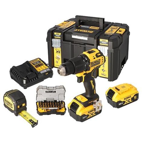 DEWALT DCK266P2T DCD796 + VISSEUSE A CHOC DCF887 18v (2 x 5Ah