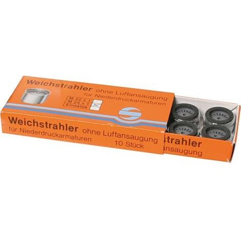 Regulateur jet doux basse pression mâle M24x1 avec joint caoutchouc sans couronne "emballage 10 pcs" ", (1/2)
