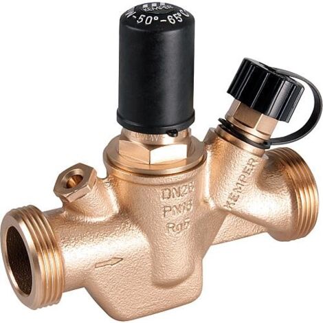 Vanne de régulation à circulation Multitherm, 50 à 65°C, DN 15 (1/2"), mâle (1/2)