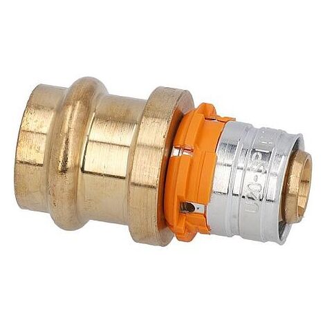 Accouplement S-Sertir Uponor sur acier inoxydable/CU V Ø20mm-Ø22CU-SST (1/3)