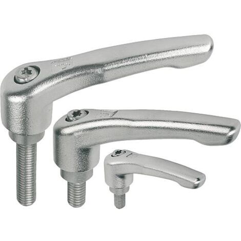 Levier De Serrage Avec Filetage Intérieur Réglable, Taille Au Choix