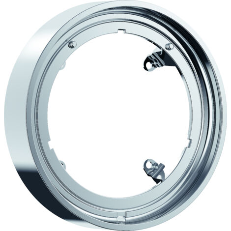 Rosace de rallonge 22 mm Hansgrohe pour iBox universal 2, ronde, chromée