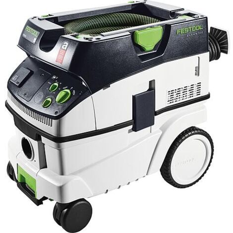 Festool – Aspirateur industriel Cleantec 26L – Puissance 1000W – Dépression 24000Pa – Pour poussières dangereuses – 576907 - CTH 26 E