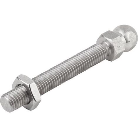 Broche filetee M 10 x 45 en nirosta (1/3)