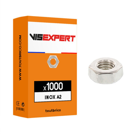 meuble bois M6x10mm fil écrous à six pans Interface Drive 20pc