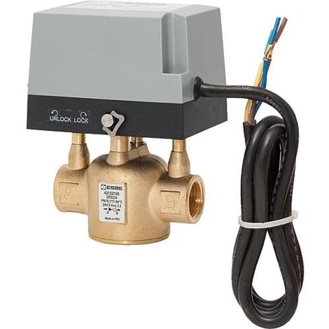 Lot De 2 Vannes De Dérivation 3 Voies En Acier Allié - Pour Mini-pelle, Petite Excavatrice, Pièces Hydrauliques De Rechange