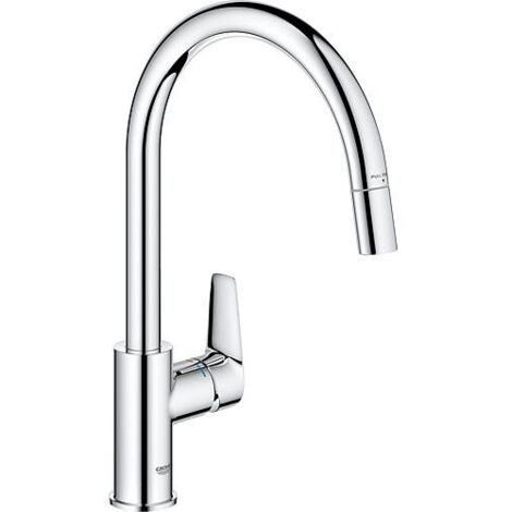 Grohe BauEdge Mitigeur monocommande Evier HIGH Chrome, 30536000 (1/5)