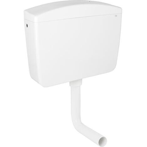 Réservoir de chasse d’eau apparent Beta 2, 2 quantités, blanc (1/2)