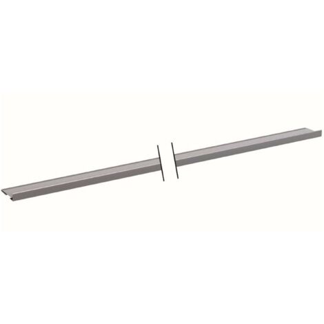 Geberit Accessoires - Profilé collecteur pour évacuation de douche dans le mur, 1500 mm, inox brossé 154.341.FW.1 (1/3)