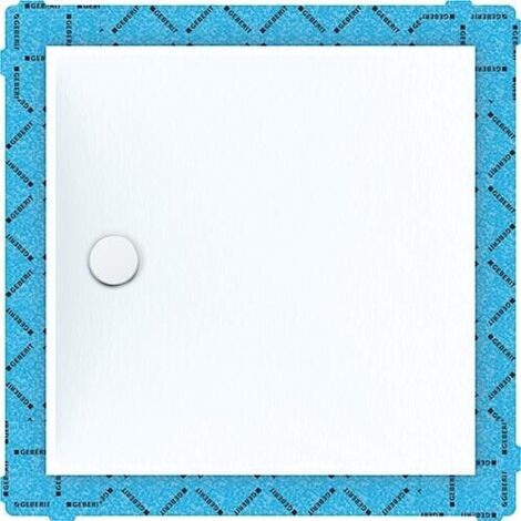 Geberit, receveur de douche Setaplano, 120x120cm, hauteur 4,5 cm, (1/5)