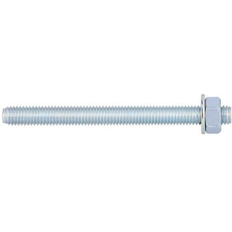 Fischer 10x Tige d'ancrage FIS A M 12 x 180 mm galvanisé acier grade 8.8 - 519399