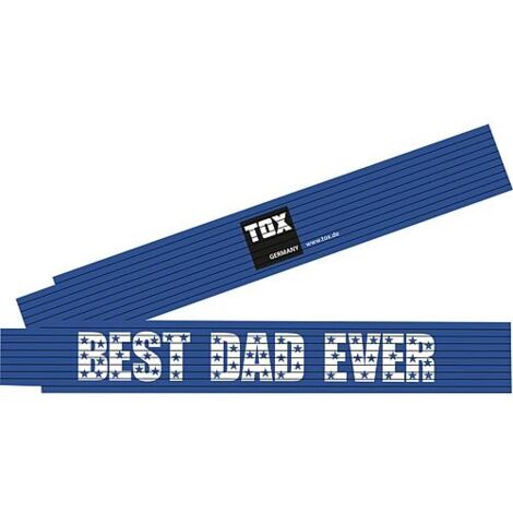 Mètre pliant 2 mtr "BEST DAD EVER" (1/4)