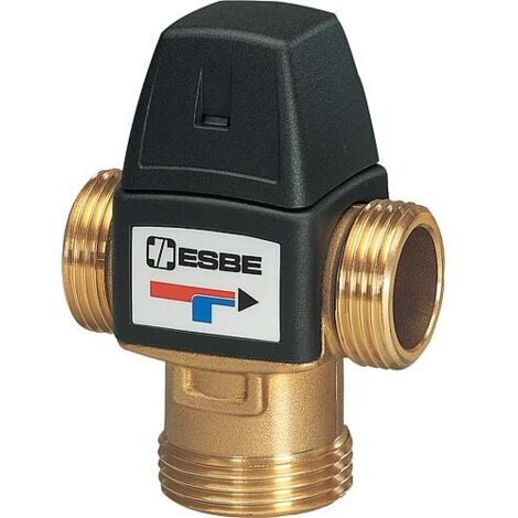 Mitigeur thermostatique ESBE, type VTA 322, 30-70°C, DN25 (1"), Kvs 1,6