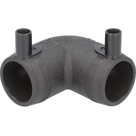 Coude PE Segmenté 90° Ø250 – Geberit, Raccord Solide Pour Drainage