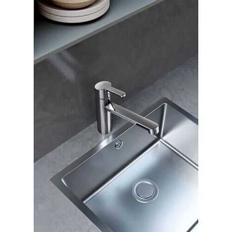 Mitigeur Monocommande Kludi M2 – Chromé, Haute Pression, Pour Salle De Bain