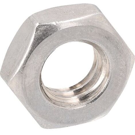 Écrous hexagonaux, forme basse DIN 439 A4-040 BM 18 conditionnement : 50 (1/2)