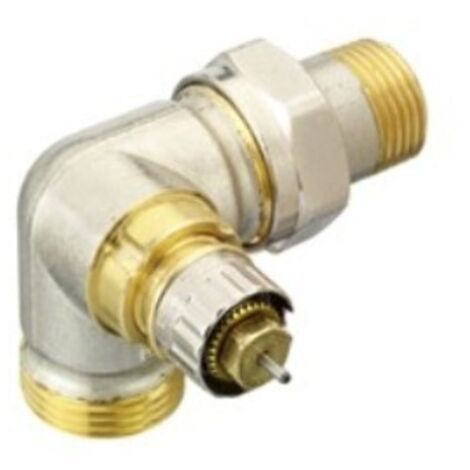 Vanne thermostatique Danfoss RA-N15, équerre gauche, DN15 (1/2")xDN20 (3/4") Eurokonus (1/2)