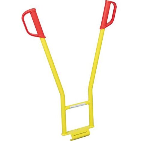 Barre de support de chariot WS, jaune, capacité de charge 350 kg (1/2)