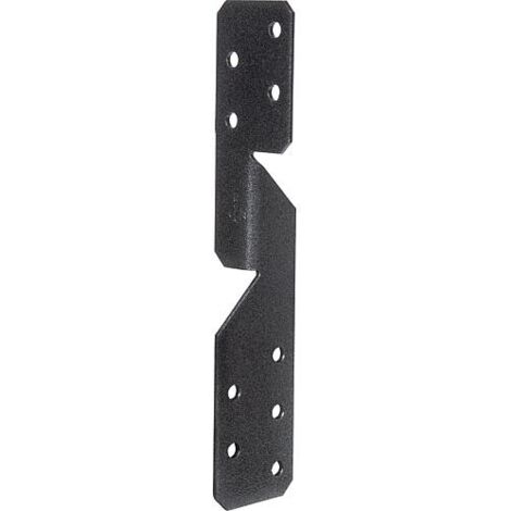 Patte de solivage DURAVIS® 170 universelle, matériau : acier, galvanisé sendzimir, surface : noir-diamant (1/3)