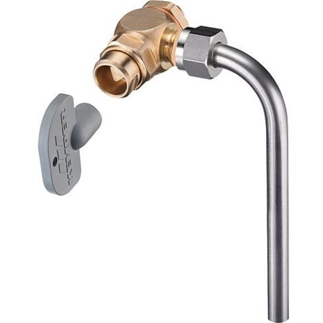 Vanne d’échantillonnage KEMPER en bronze DN 10 (3/8"), AG (1/2)