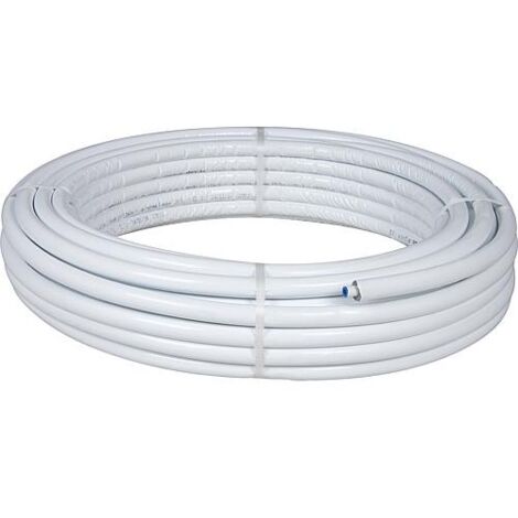 Tube Multicouche EVENES PEXAL 16x2 Mm - Lot De 24 Barres De 5 M Pour Plomberie, Eau Potable, Résistant à 95°C Et 10 Bars