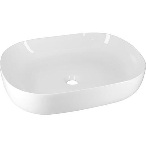Vasque à poser Mapari lxhxp: 600x150x450mm sans trou robinet (1/2)