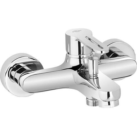 Mitigeur bain/douche en saillie-Enzan Saillie 160 mm chrome