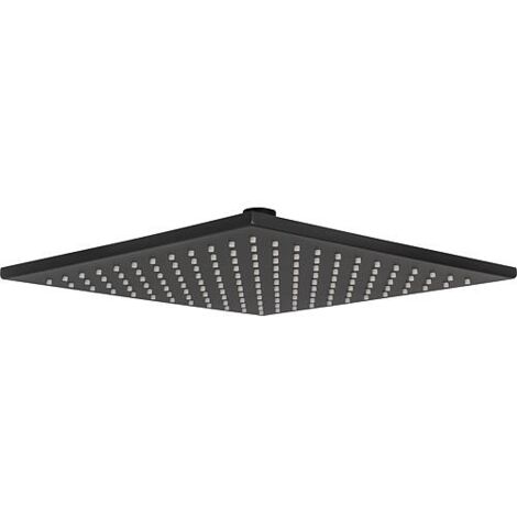 Samba II Pommes de douche 250 x 250 cm, inox noir mat (1/2)