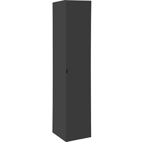 Colonne série LOSSA 1 porte butée gauche anthracite mat 350x1625x370 mm (1/2)