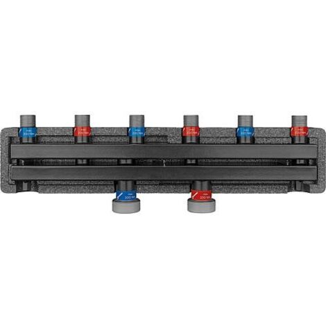 Collecteur de chaudière Evenes VT 2 mâle DN 20(3/4"), 2m³/h, 50kW avec support et isolation