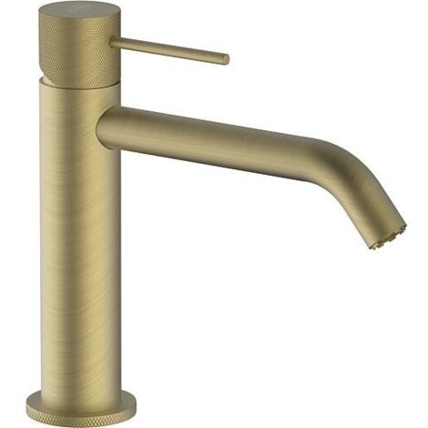 Mitigeur de lavabo Comallo medium avec vidage à tirette Soft Brass (1/2)