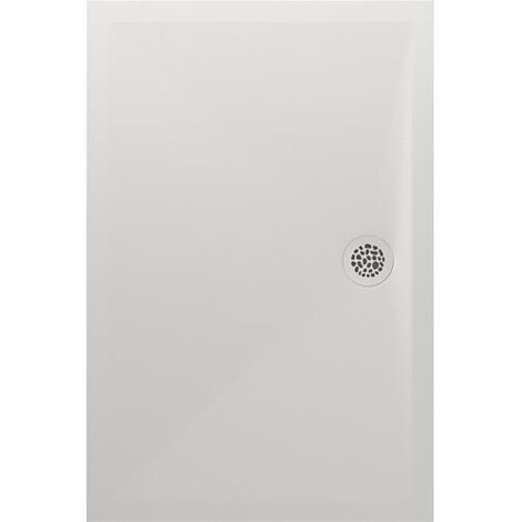 Receveur de douche Ciron fonte minérale blanc 1200x23x900 mm (1/5)