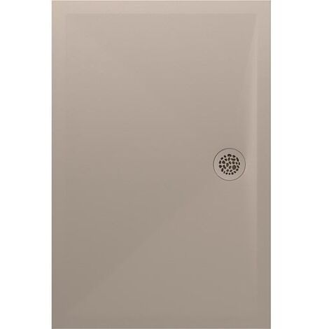 Receveur de douche Ciron fonte minérale chanvre 1000x23x800 mm (1/5)