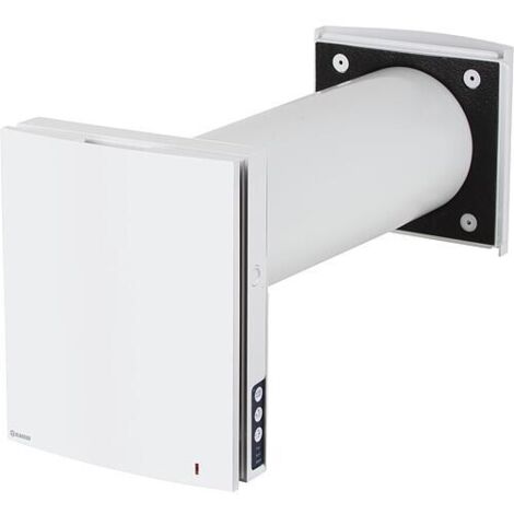 VMC double flux décentralisée avec échangeur thermique – Débit 10/20/30 m³/h – Pression sonore 24/31/34 dB(A) – Pour épaisseur de paroi 300-500 mm – Blauberg - A30-1
