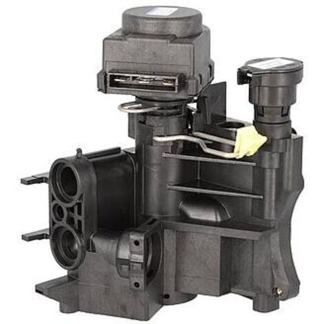 Bloc hydraulique droit+moteur de ventilation, Remeha S100822 (1/2)