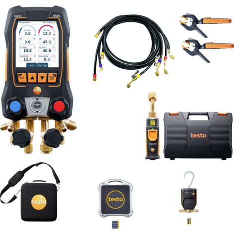 Kit professionnel de pompe à chaleur testo 558s Y604023