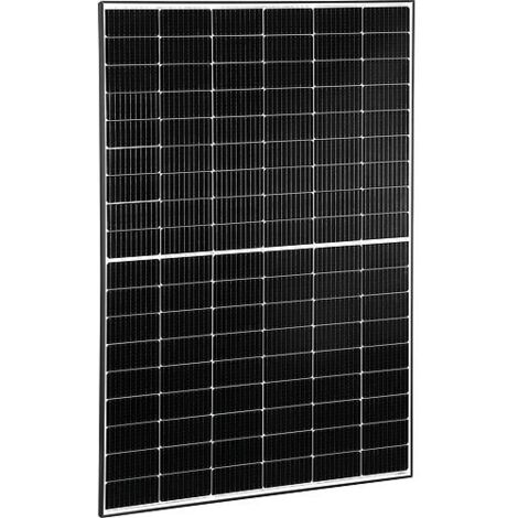 Module photovoltaïque : Monofacial 405W, cadre noir, film de verre (1/2)
