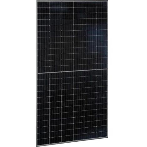 Banyo – Panneau solaire bifacial 585W – Full black – Verre trempé AR 2,0 mm – Cadre aluminium anodisé – IP67 pour installations au sol